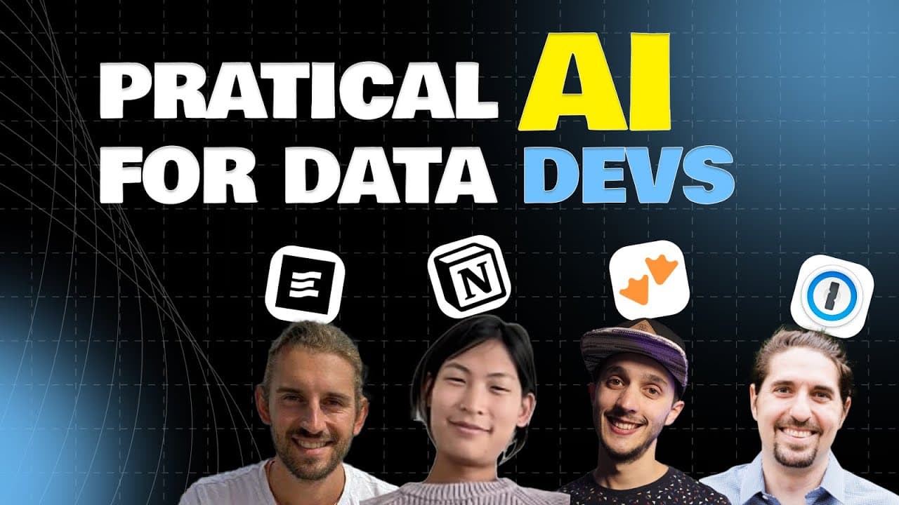 4 Lightning Talks on Practical AI Workflows from Notion, 1Password, MotherDuck & Evidence
