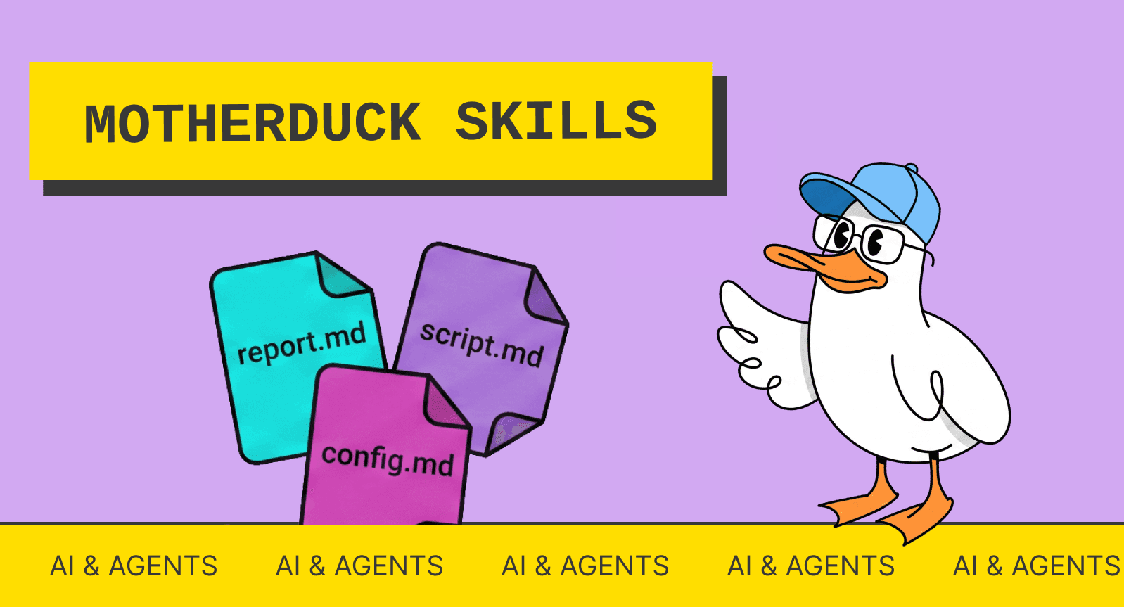 MotherDuck Skills: Teaching Your AI Agents to Do Analytics