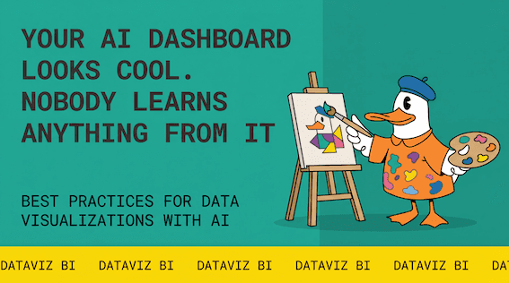 Your AI dashboard looks cool. Nobody learns anything from it