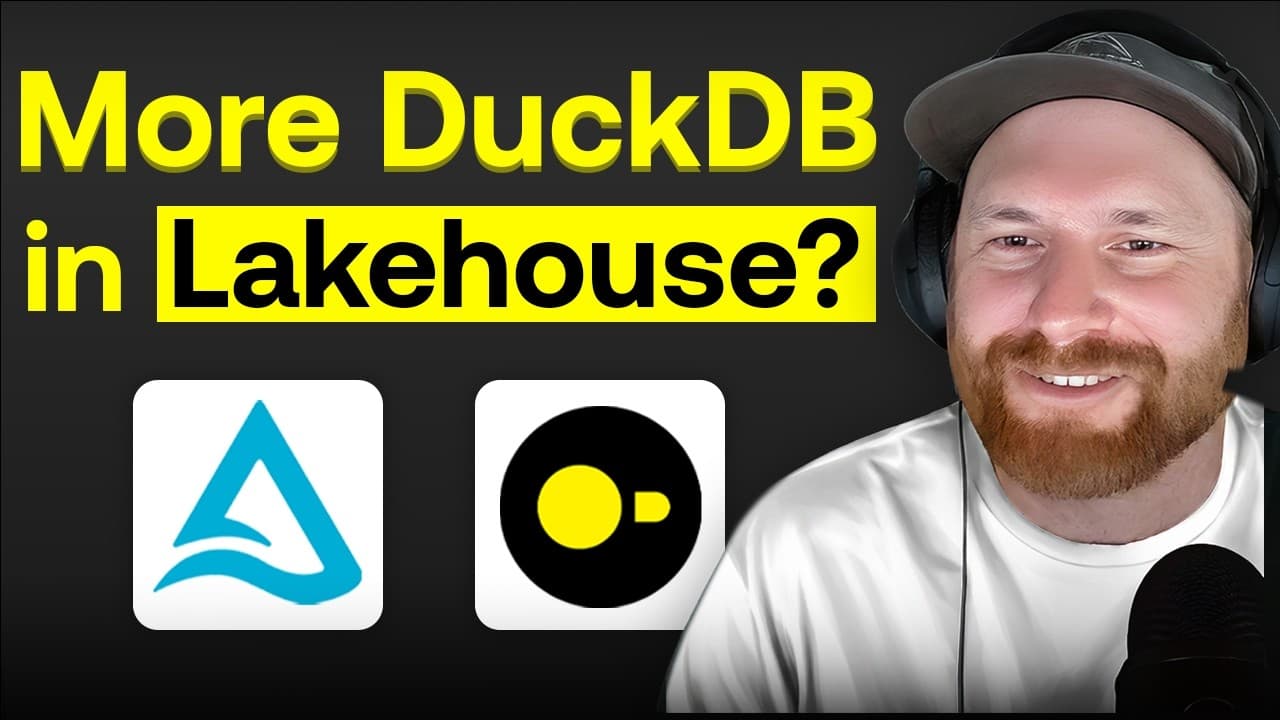 DuckDB breaks the lakehouse ? ft. @dataengineeringdan