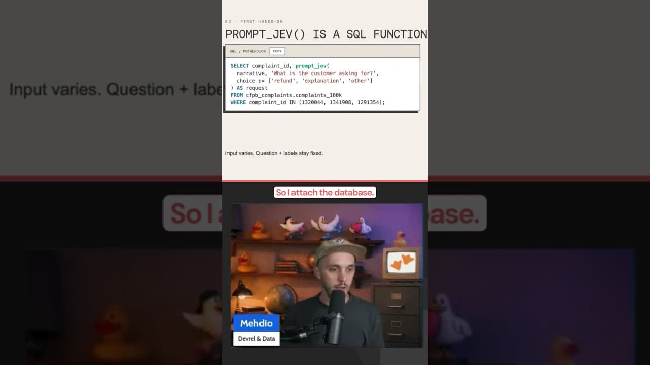 Jev classified 100,000 complaints in 1 minute