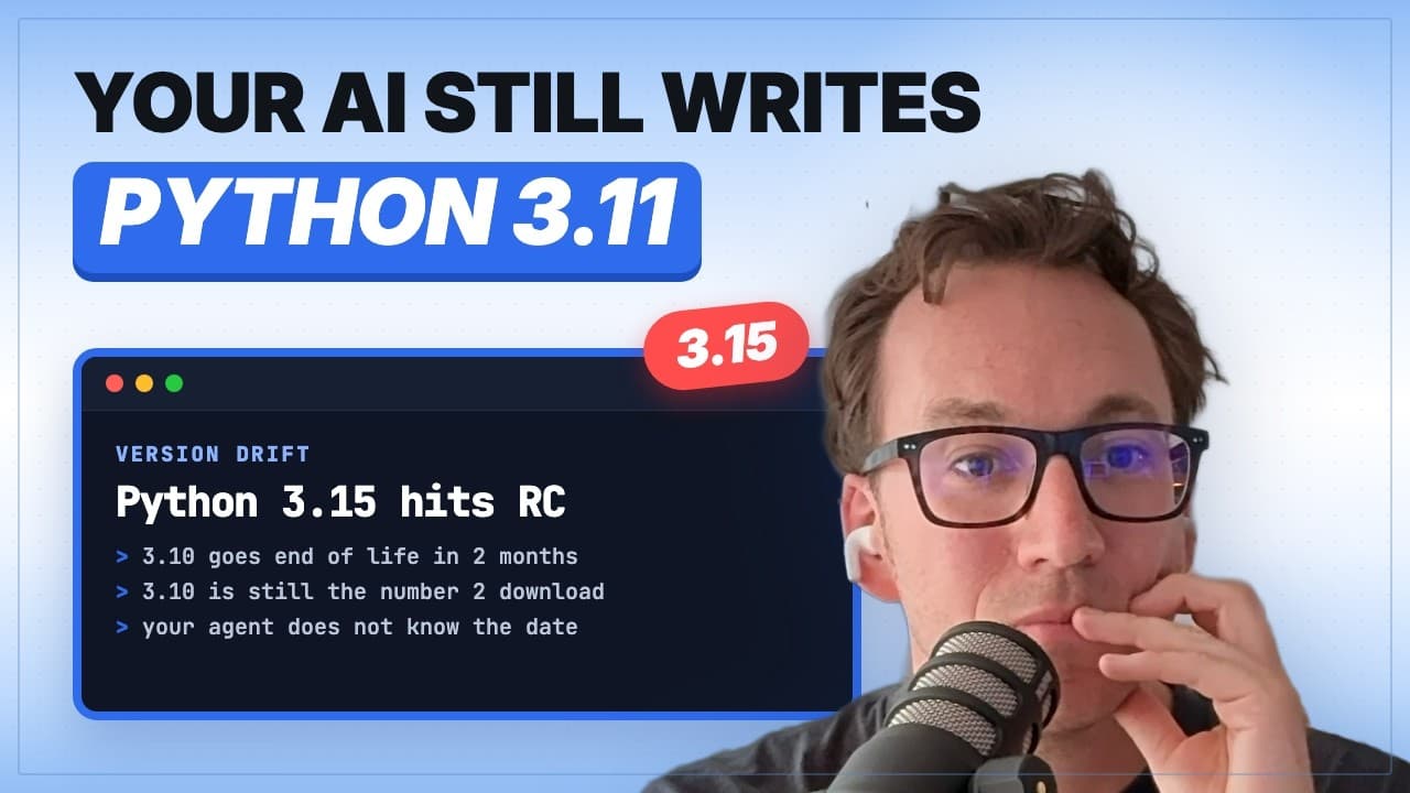AI codes with outdated libraries. Why is this unsolved?